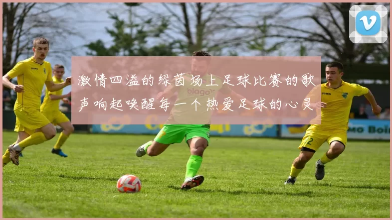激情四溢的绿茵场上足球比赛的歌声响起唤醒每一个热爱足球的心灵